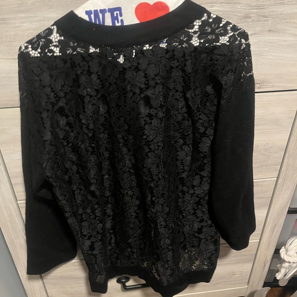 Brand new black fully laced back sweater - Picture 3 of 3